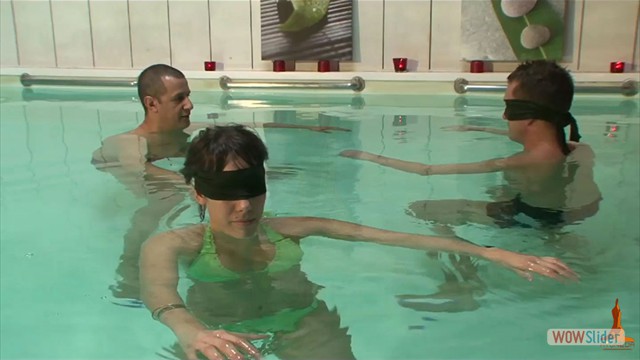 Coaching tantrique couple en piscine